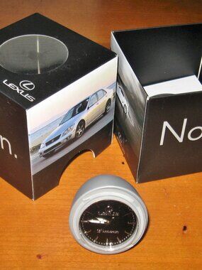 Lexus Desk Watch Lolliclock Rock Lexus 25th Anniversary Promo Clock NOS
